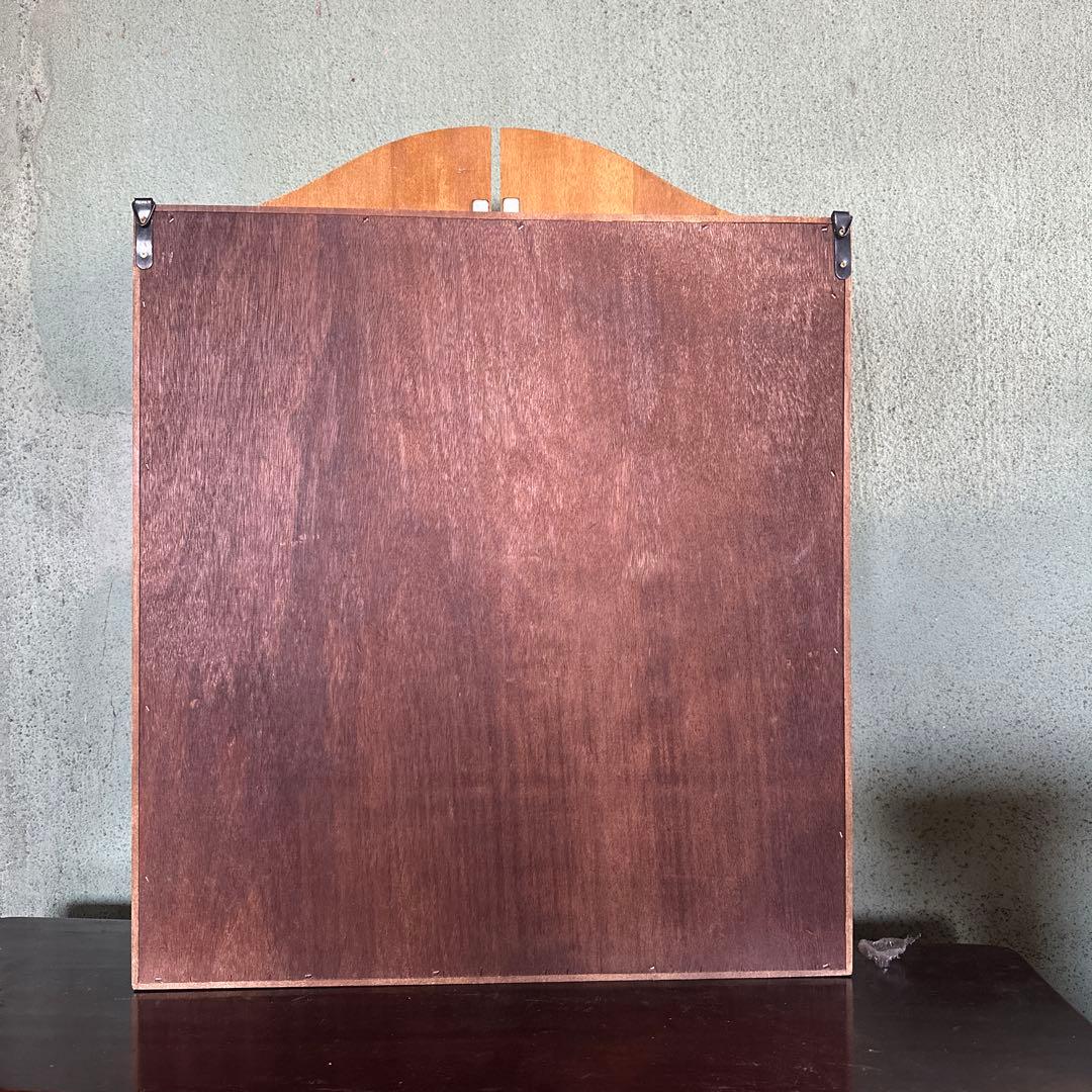 【ニッカ】【当時物】スーパーニッカ　木製ダーツボード　& キャビネット　アサヒ