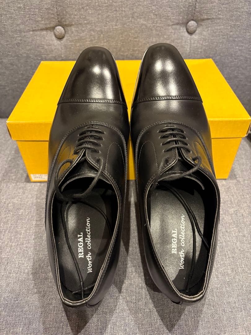 REGAL Worth Collection ブラックドレスシューズ