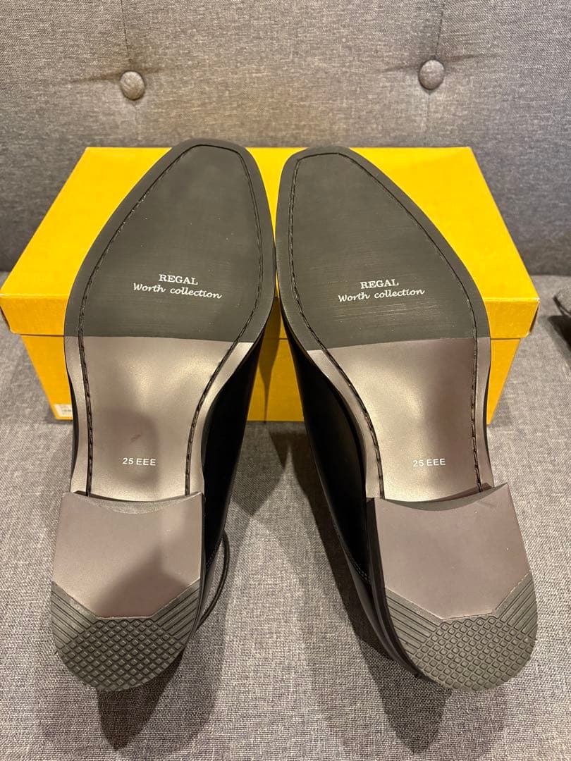 REGAL Worth Collection ブラックドレスシューズ