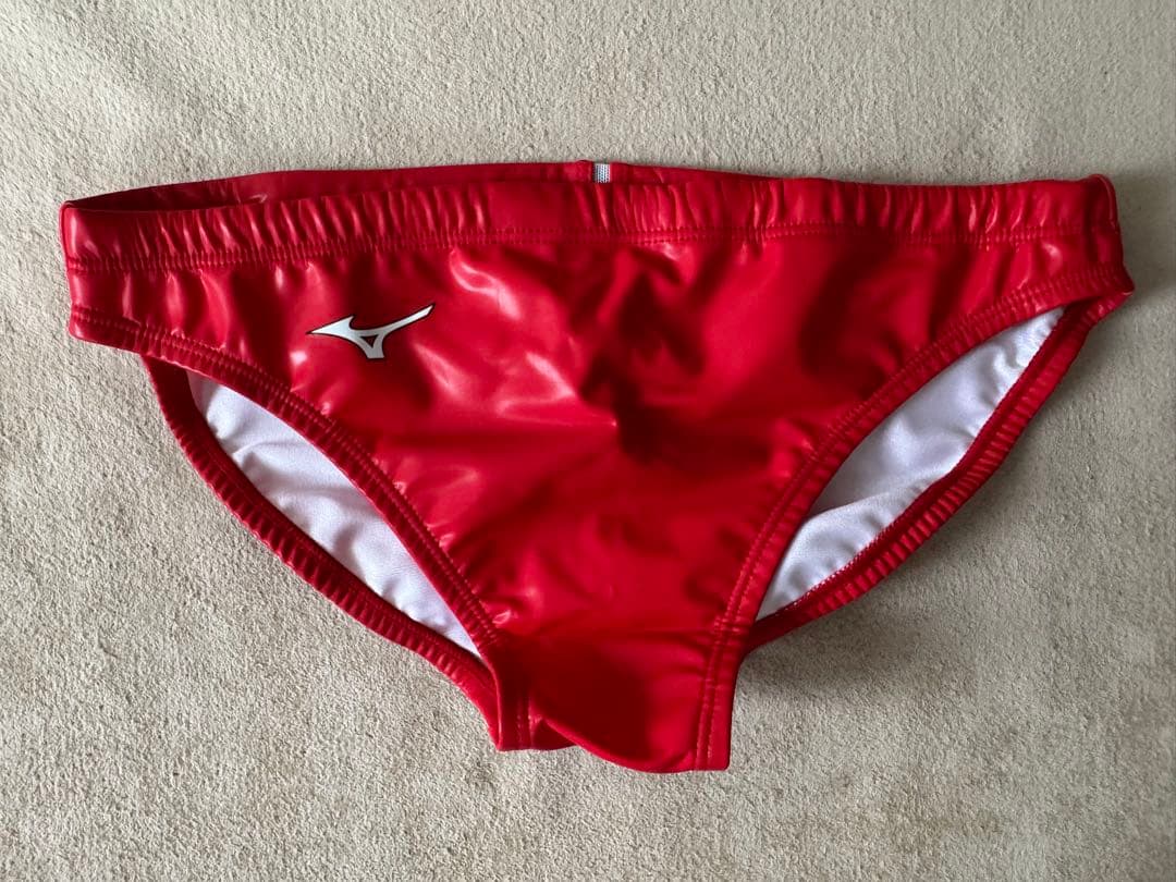 Mizuno 競泳水着 ポロパン Lサイズ レッド