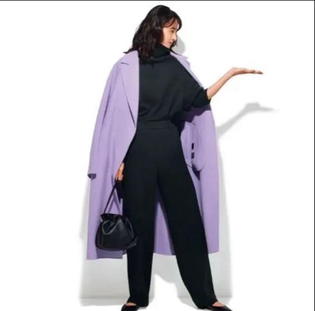 新春値下げ　極美品　23区 マンテコ社　ロング ウールコート　大きいサイズ46