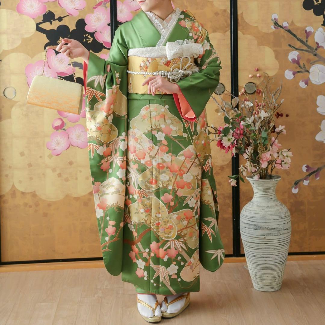 鈴乃屋購入　振袖フルセット