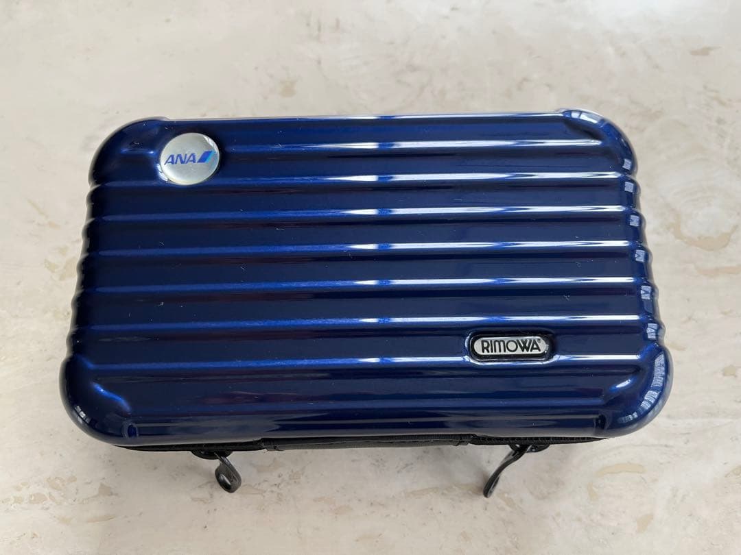 本日限定価格 ANA RIMOWA ファースト アメニティ ブルー ポーチのみ