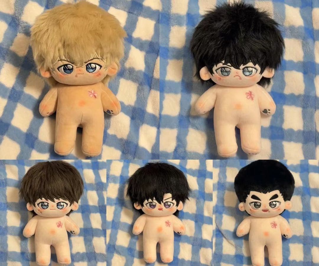 着せ替えぬいぐるみ　名探偵コナン　降谷零 　松田陣平　諸伏景光　萩原研二　伊達航