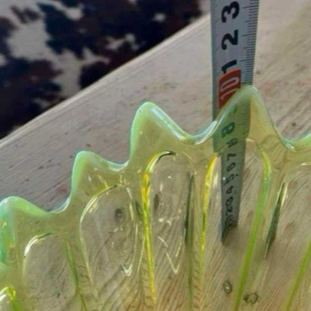 フォストリアエアルームワセリンガラスウランガラスheirloom 特大コンポート