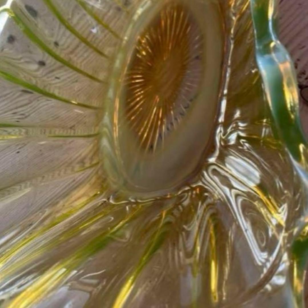 フォストリアエアルームワセリンガラスウランガラスheirloom 特大コンポート