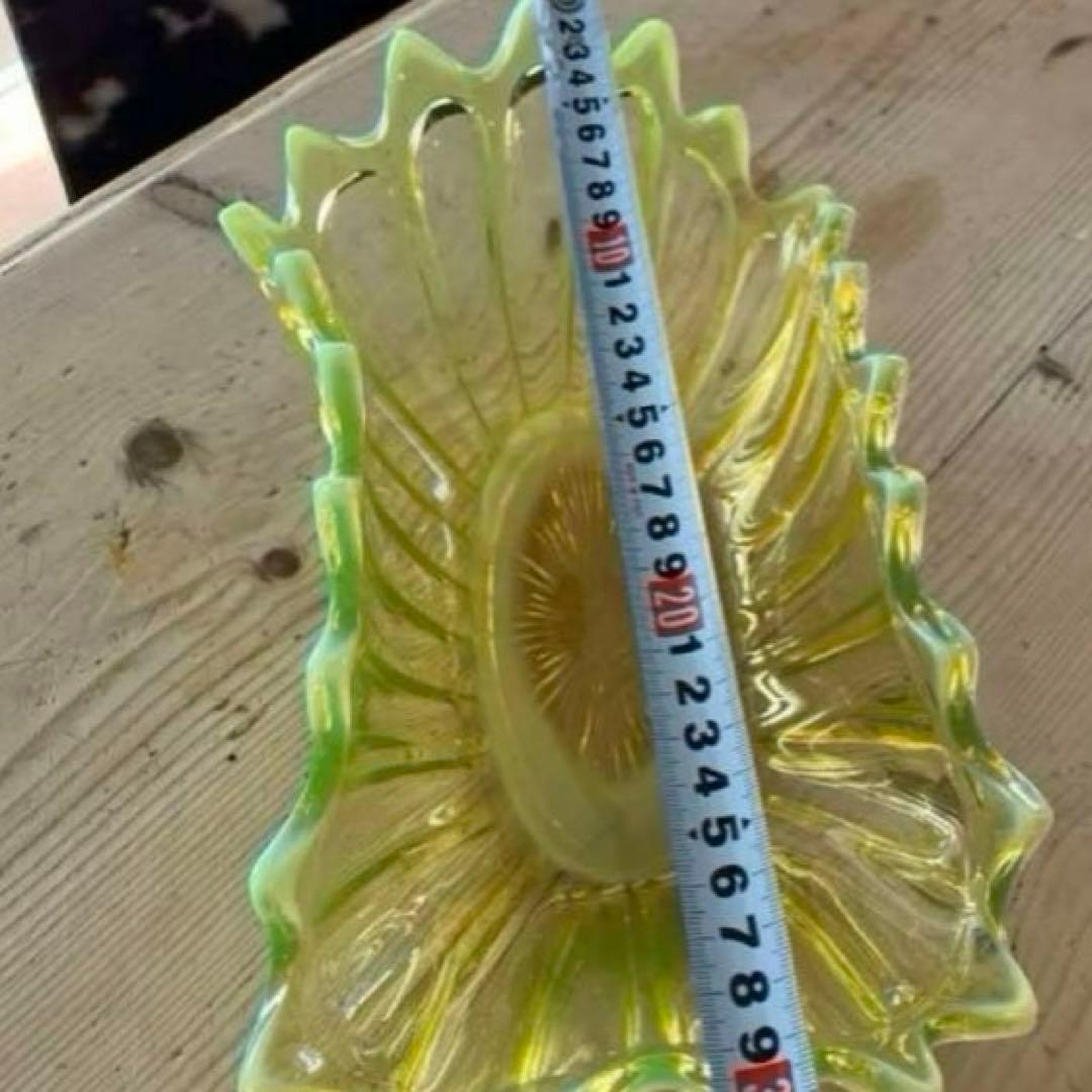 フォストリアエアルームワセリンガラスウランガラスheirloom 特大コンポート