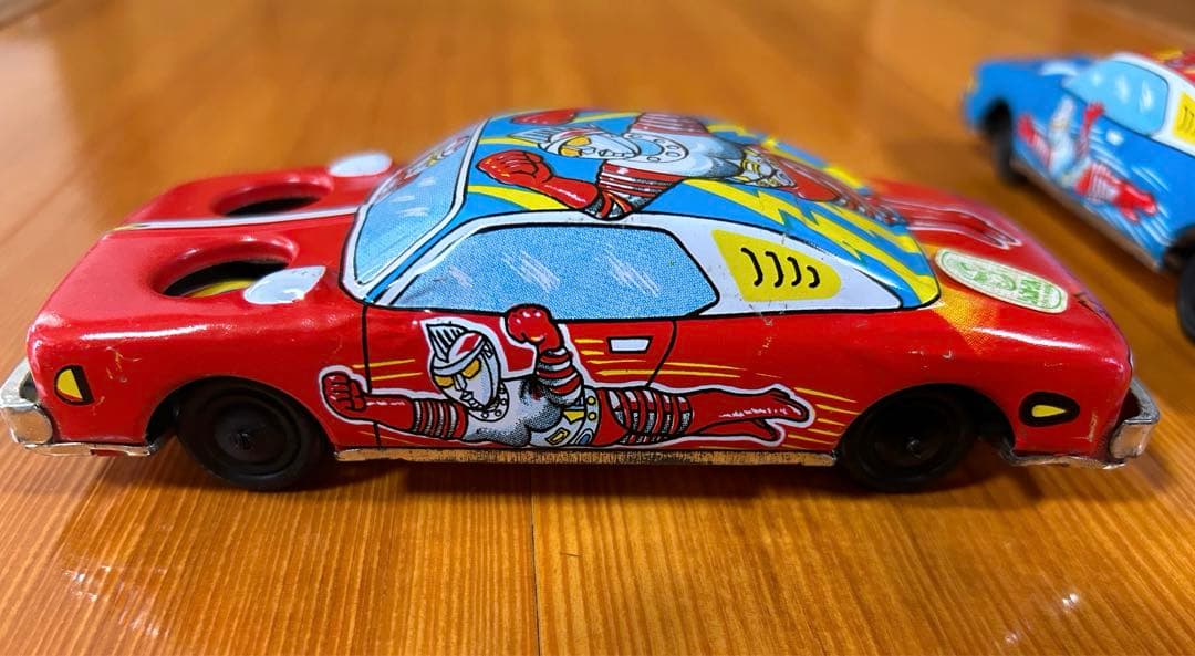 特撮テレビ番組「ジャンボーグＡ」　ブリキ　日本製　車