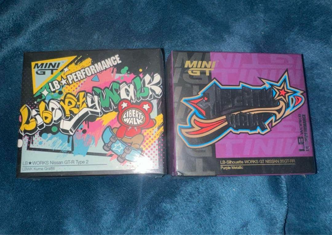 ミニカー MINI GT LB WORKS NISSAN GT-R 2car set