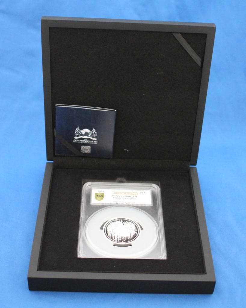ひこさん専用2020年 パプアニューギニア極楽鳥 20PCGS PR70DCAM