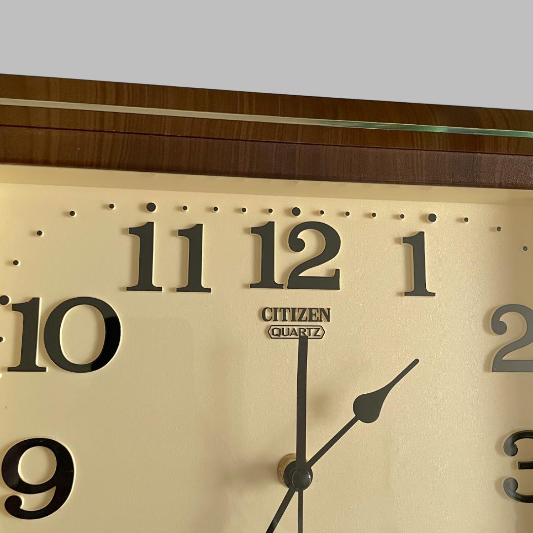 1970s【CITIZEN】シチズン ヴィンテージ モダンデザイン 掛け時計