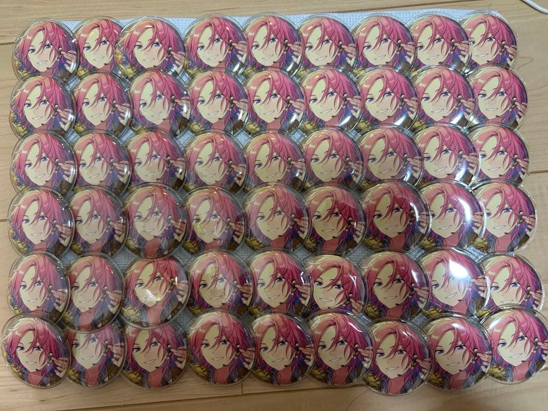 【♥】　桜河こはく缶バッチ　15個セット