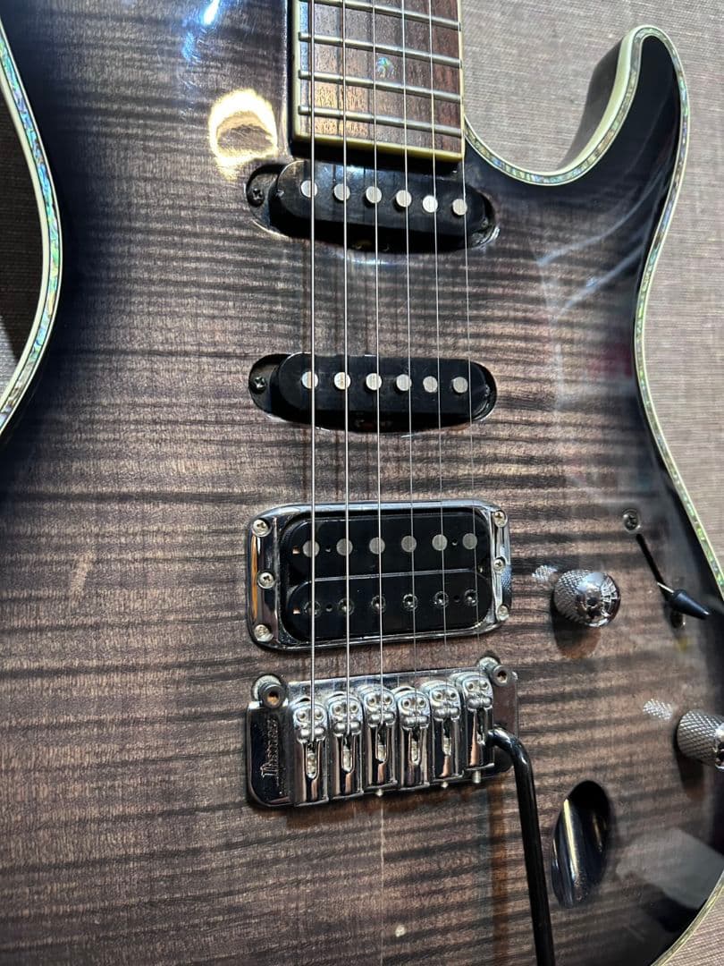 【限定モデル】Ibanezフレイムメイプル エレキギター 24フレット