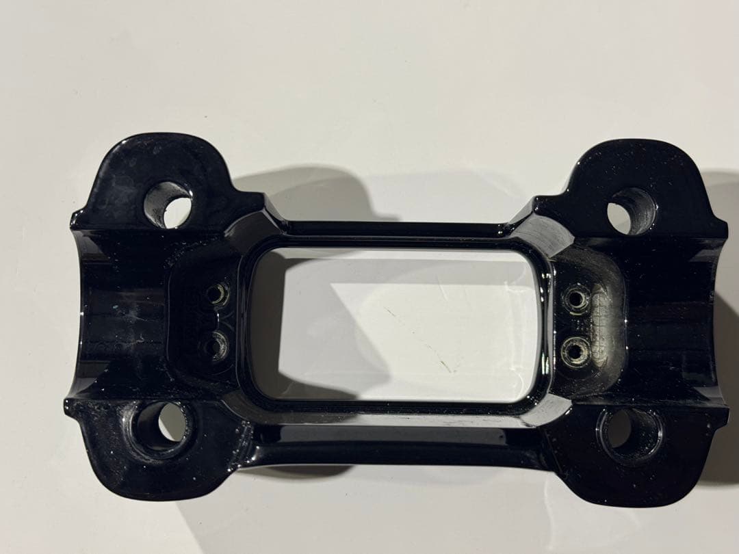 【純正】ハンドルバーライザー＆クランプキット グロスブラック ハーレー純正