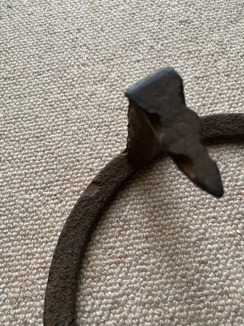 風炉五徳　特上　鉄製