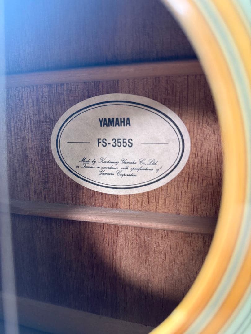 アコースティックギター YAMAHA FS-355S ケース付属品付き