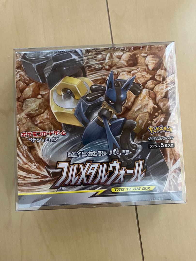 ポケモンカードゲーム フルメタルウォール シュリンク付き未開封BOX