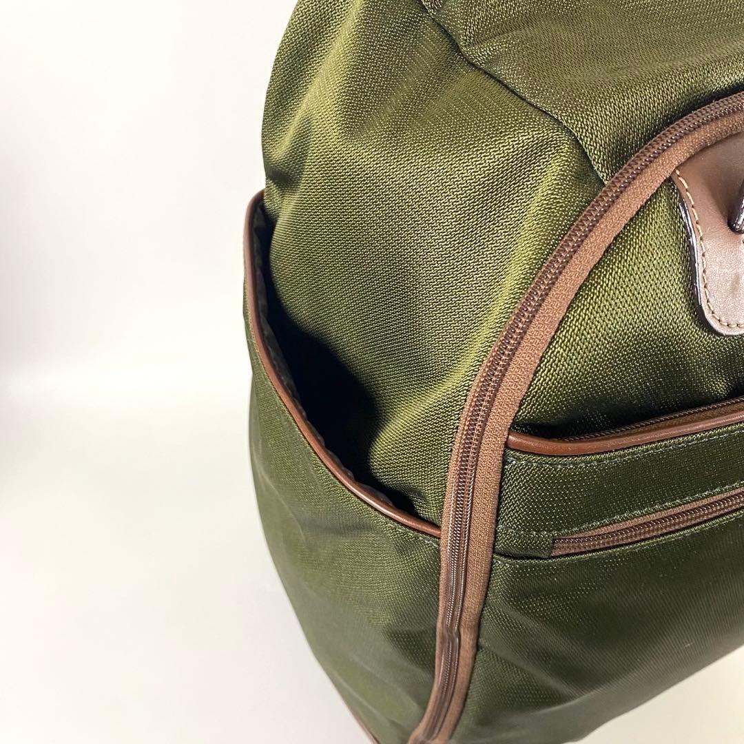 【極美品】PROTECA ソリエ　キャリーバッグ　キャスターロック機能　カーキ