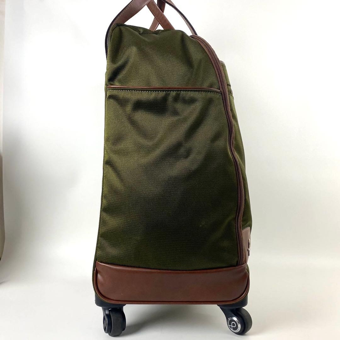【極美品】PROTECA ソリエ　キャリーバッグ　キャスターロック機能　カーキ