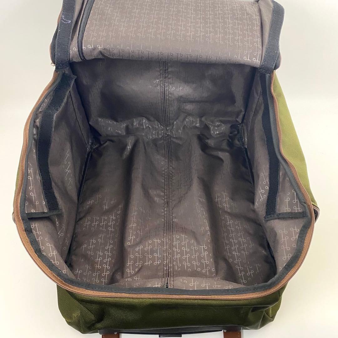 【極美品】PROTECA ソリエ　キャリーバッグ　キャスターロック機能　カーキ