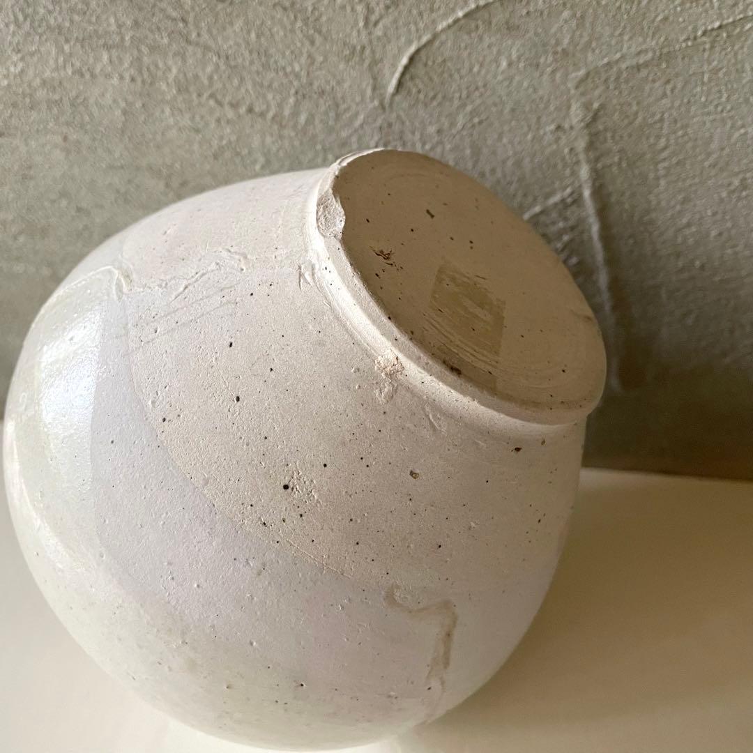 白磁 肩付壺 小壺 唐物 中国美術 中国古玩 唐代 高さ12㎝ 李朝 高麗