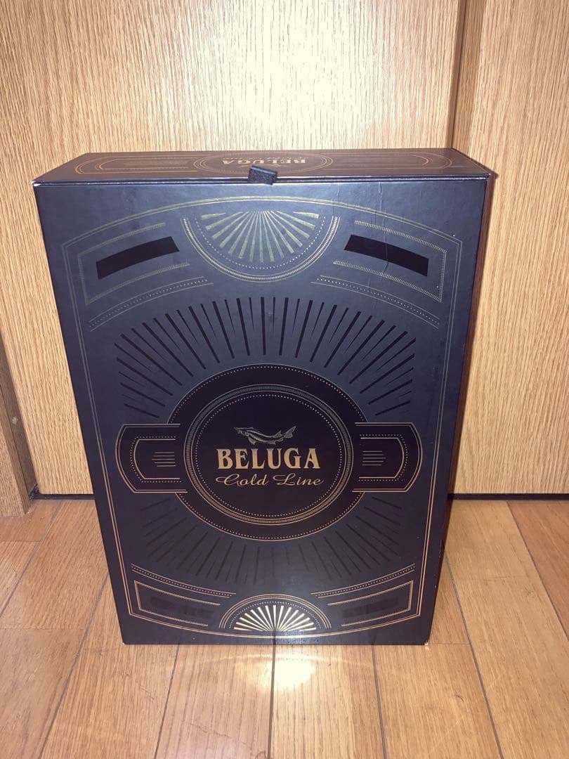 【限定】BELUGA Gold Line ウォッカ　シェイカー 付　ギフトBOX
