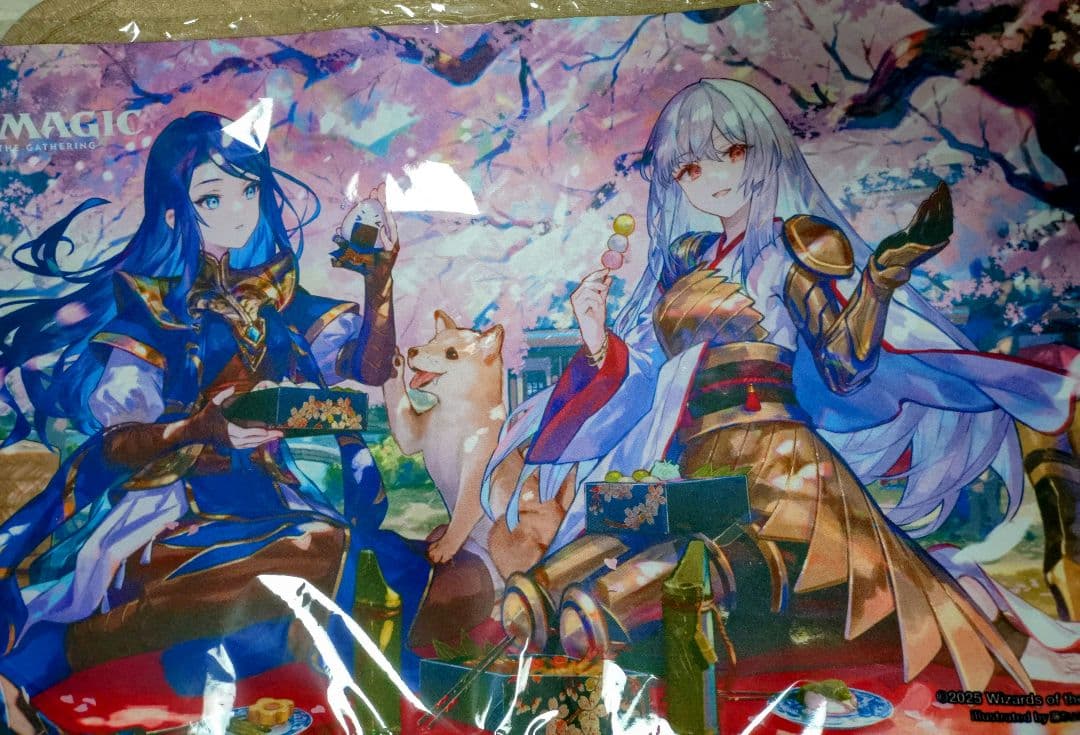 MTG 放浪皇のお花見キャンペーン　放浪皇&ナーセット　プレイマット