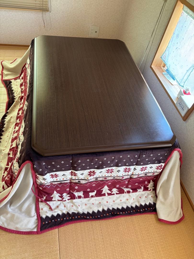 ダークブラウン こたつ