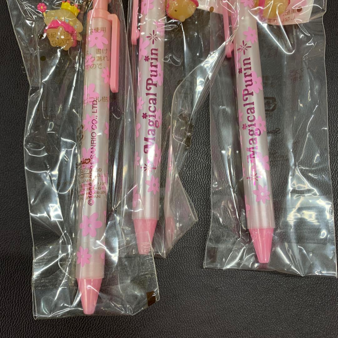 ポムポムプリン　ポムポムマフィン　キティ　昭和　レトロ　ボールペン　貴重　レア