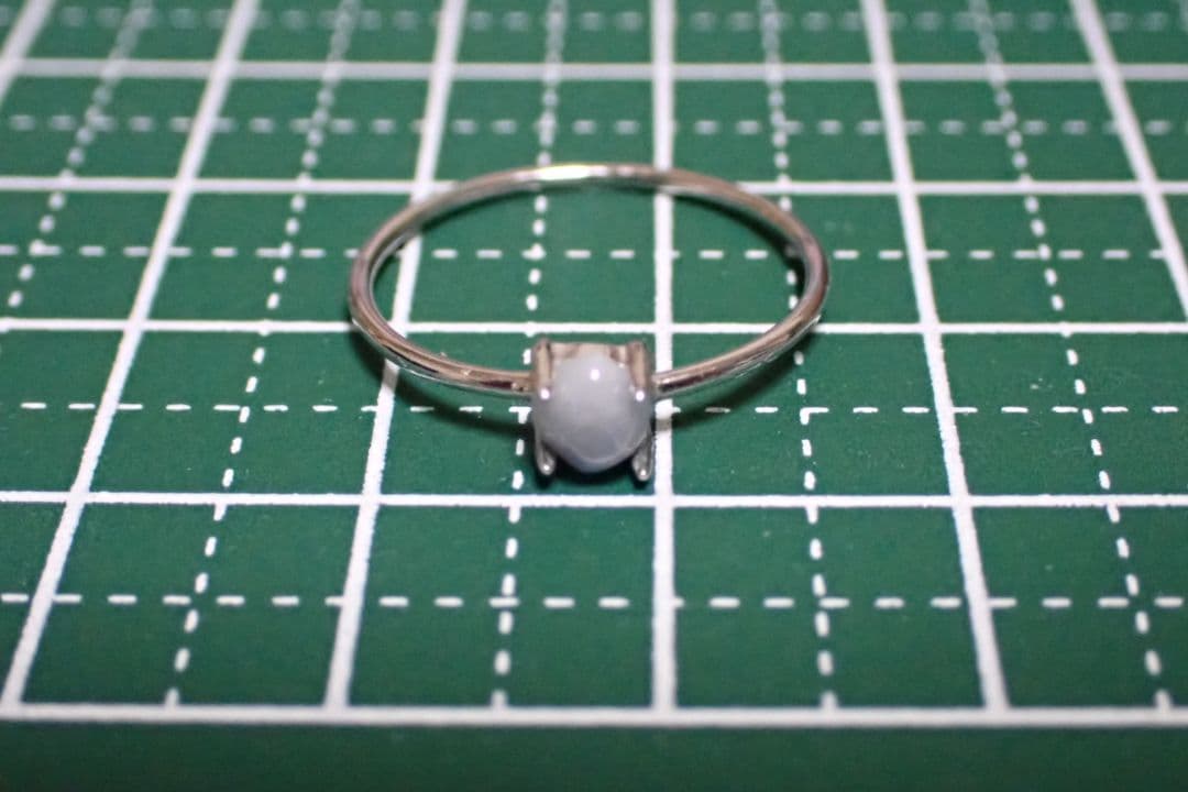 糸魚川翡翠　ラベンダー　姫川　リング　指輪　送料無料