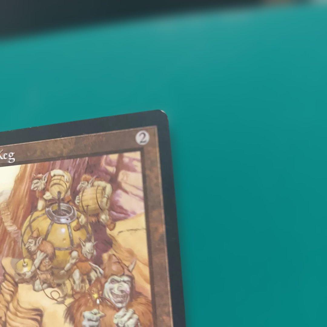 ②英語 火薬樽/Powder Keg [UDS] 茶R プレモダン 旧枠 mtg