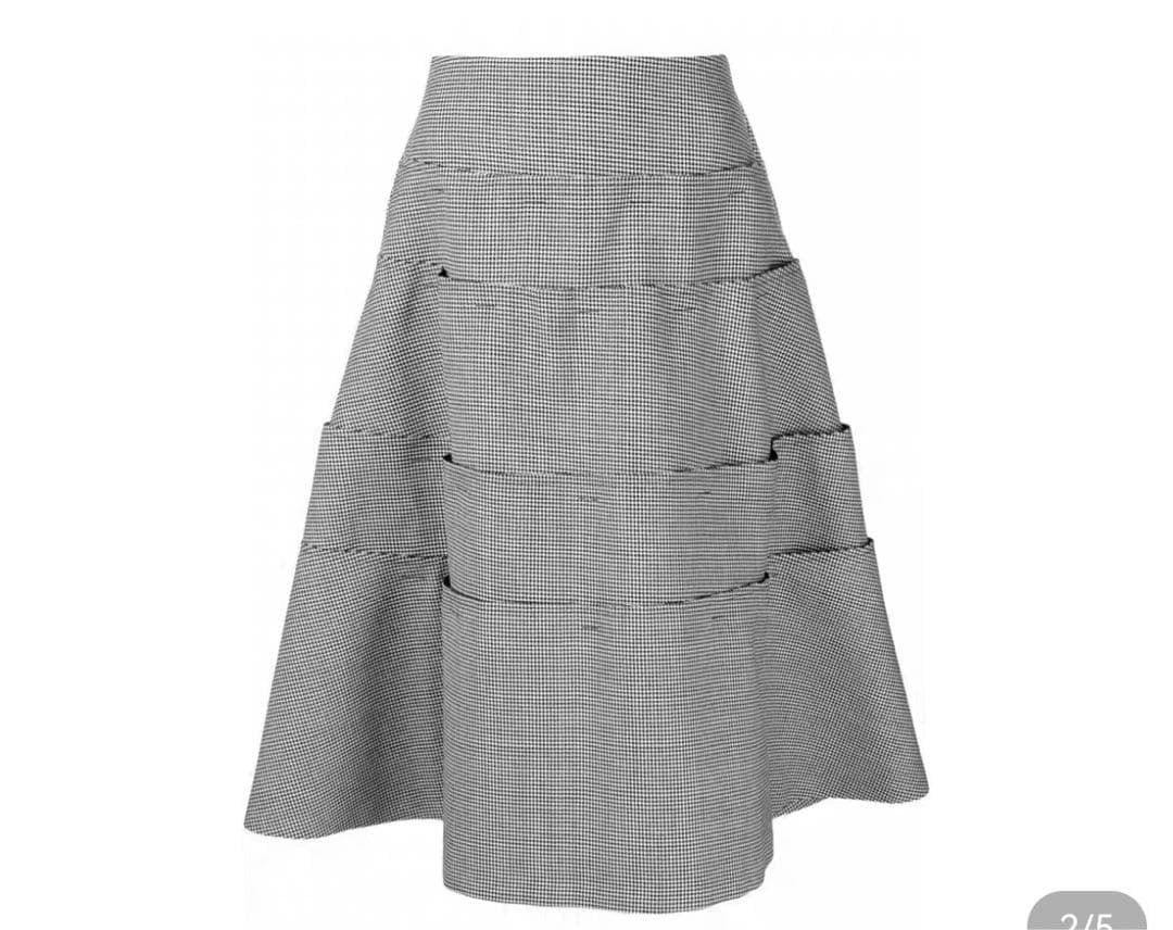 コムデギャルソンコムデギャルソン 千鳥格子スカート