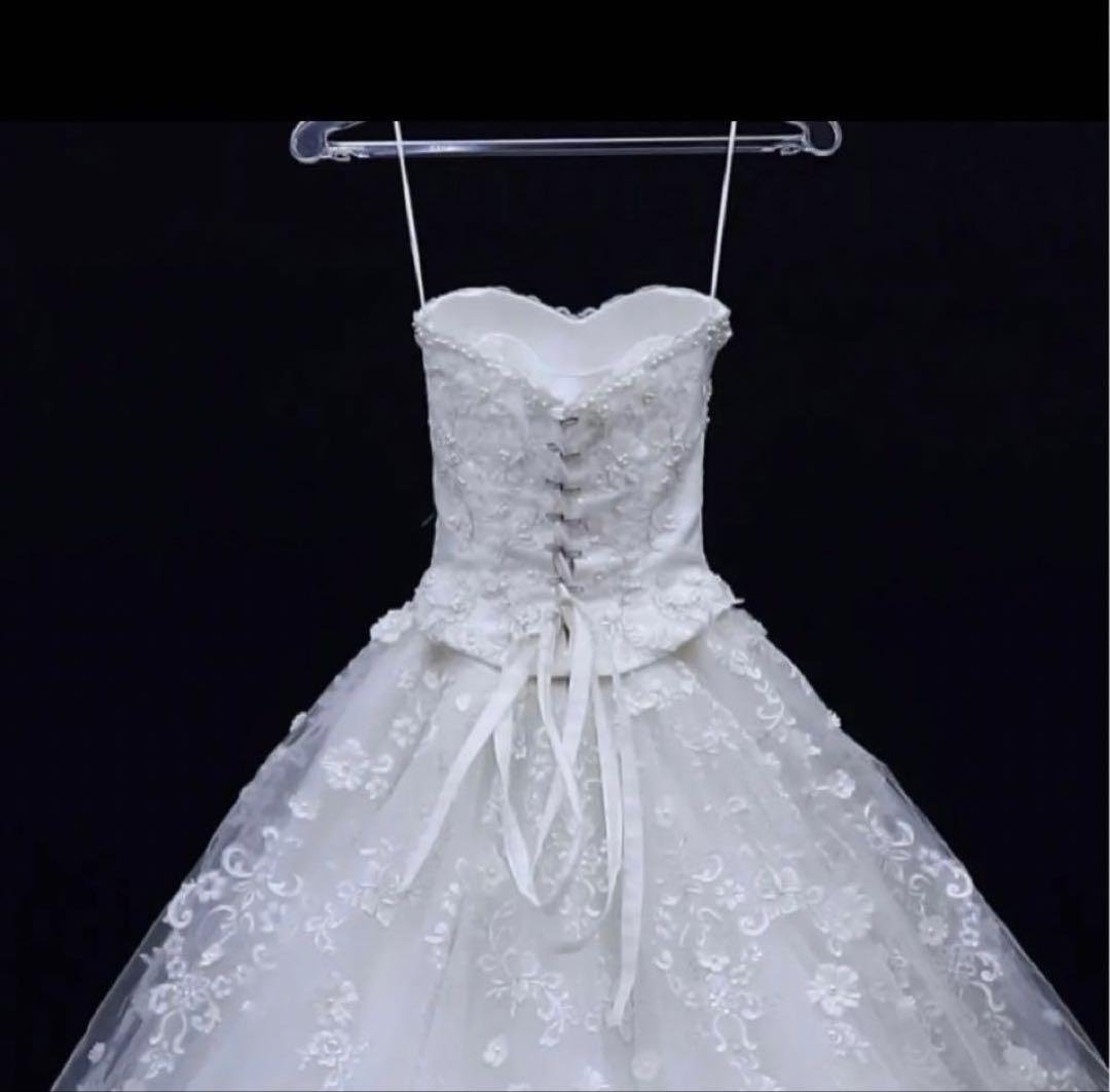 [最終お値下げ]ウェディングドレス　前撮りドレス　7〜9号　マリアローザ