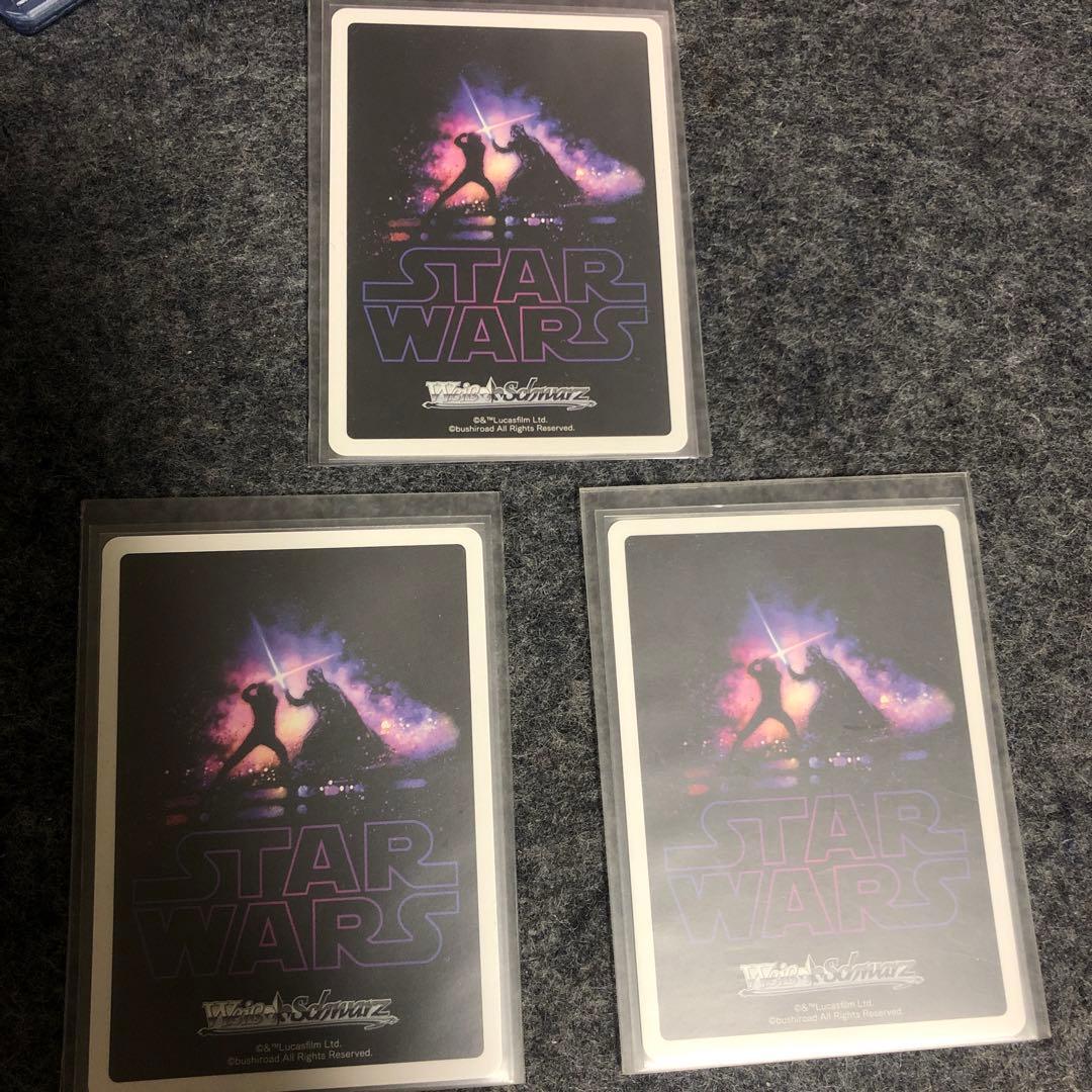 ヴァイスシュヴァルツ　duel on mustafar SP 3枚