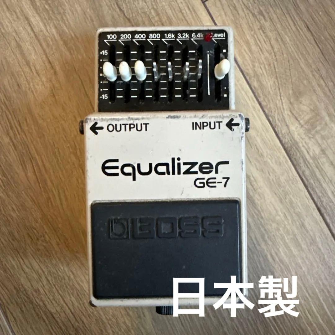 BOSS GE-7 イコライザー Equalizer エフェクター 日本製