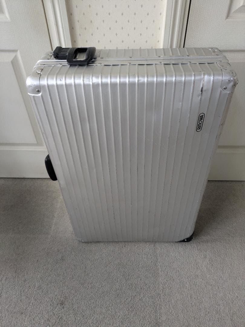 希少 RIMOWA リモワ 2輪 スーツケース キャリーケース アルミ 西ドイツ