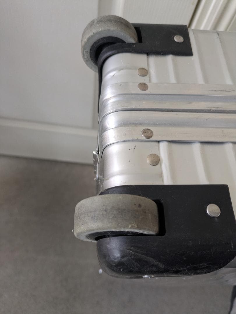 希少 RIMOWA リモワ 2輪 スーツケース キャリーケース アルミ 西ドイツ