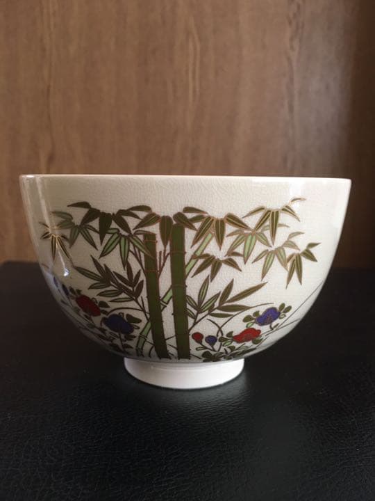 絵変わり　仁清茶碗セット（10客・ボール箱入）