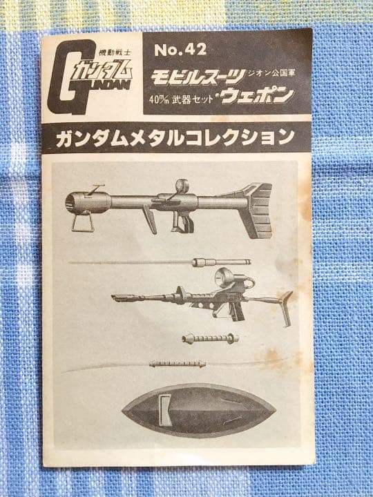 ヴィンテージ 当時モノ 絶版 ツクダ メタルコレクション ガンダム 武器セットC