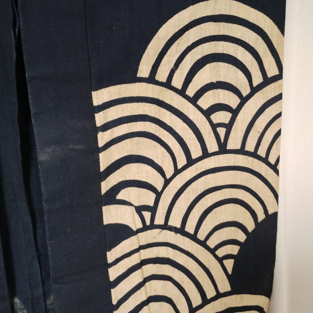 JAPAN antique アンティーク 法被 半纏 木綿 レトロ 藍染