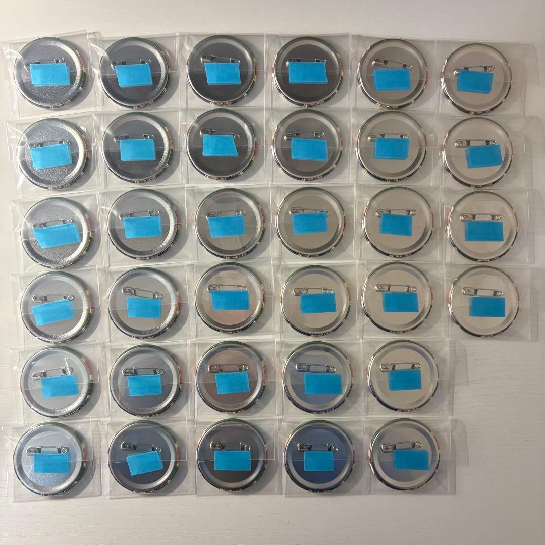 十亀条 カラ鉄 缶バッジ 34個セット