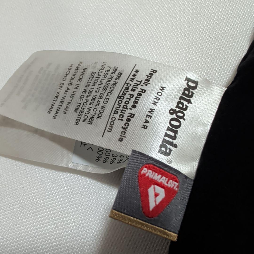 Patagonia PRIMALOFT 中綿ウールベスト M ダークグレー