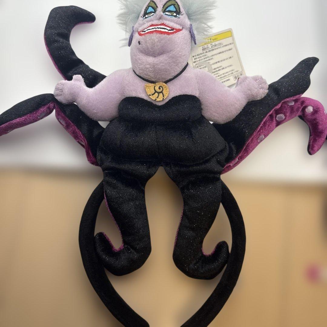 ディズニー　ヴィランズ　アースラ 　カチューシャ