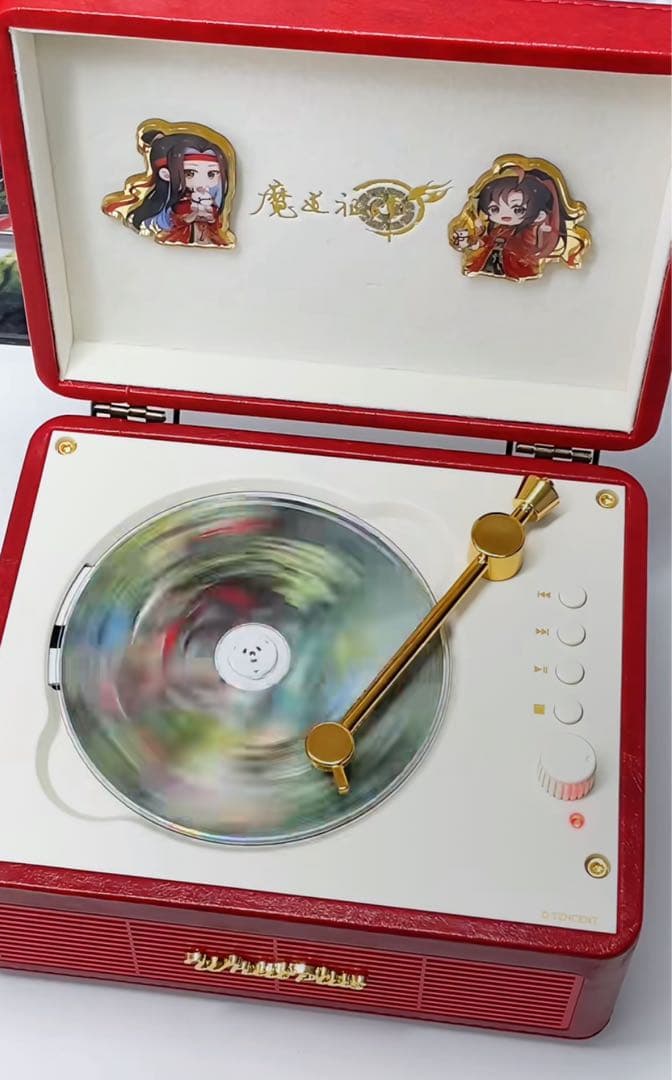 魔道祖師　CDプレイヤー　C300モデル　魏無羨　藍忘機　公式品