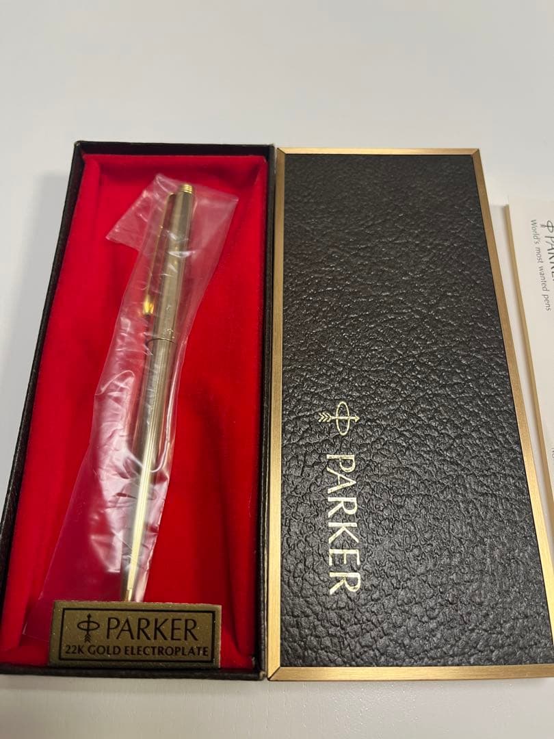 PARKER 22Kゴールドエレクトロプレート ボールペン