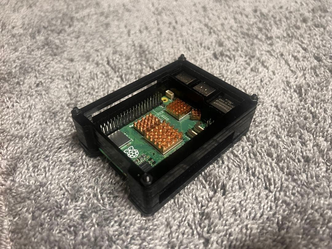 Raspberry Pi 5 ミニPC 冷却ファン付き