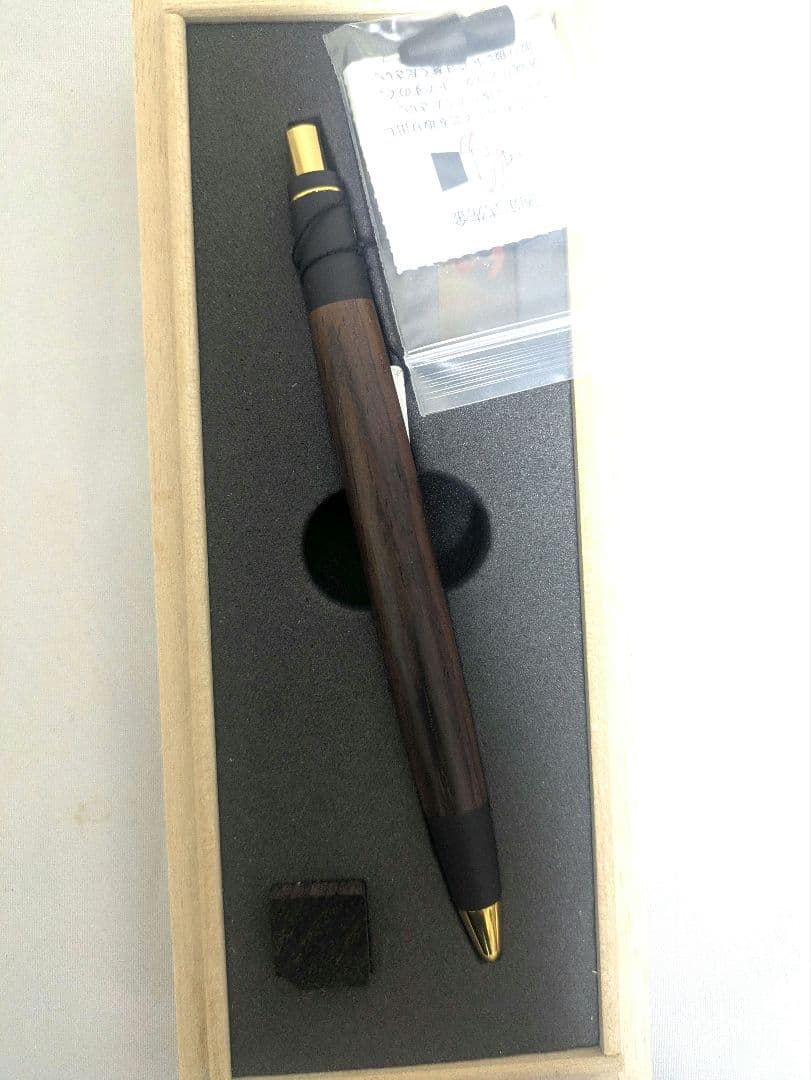 【新品】野原工芸 木製シャープペンシル ハカランダ