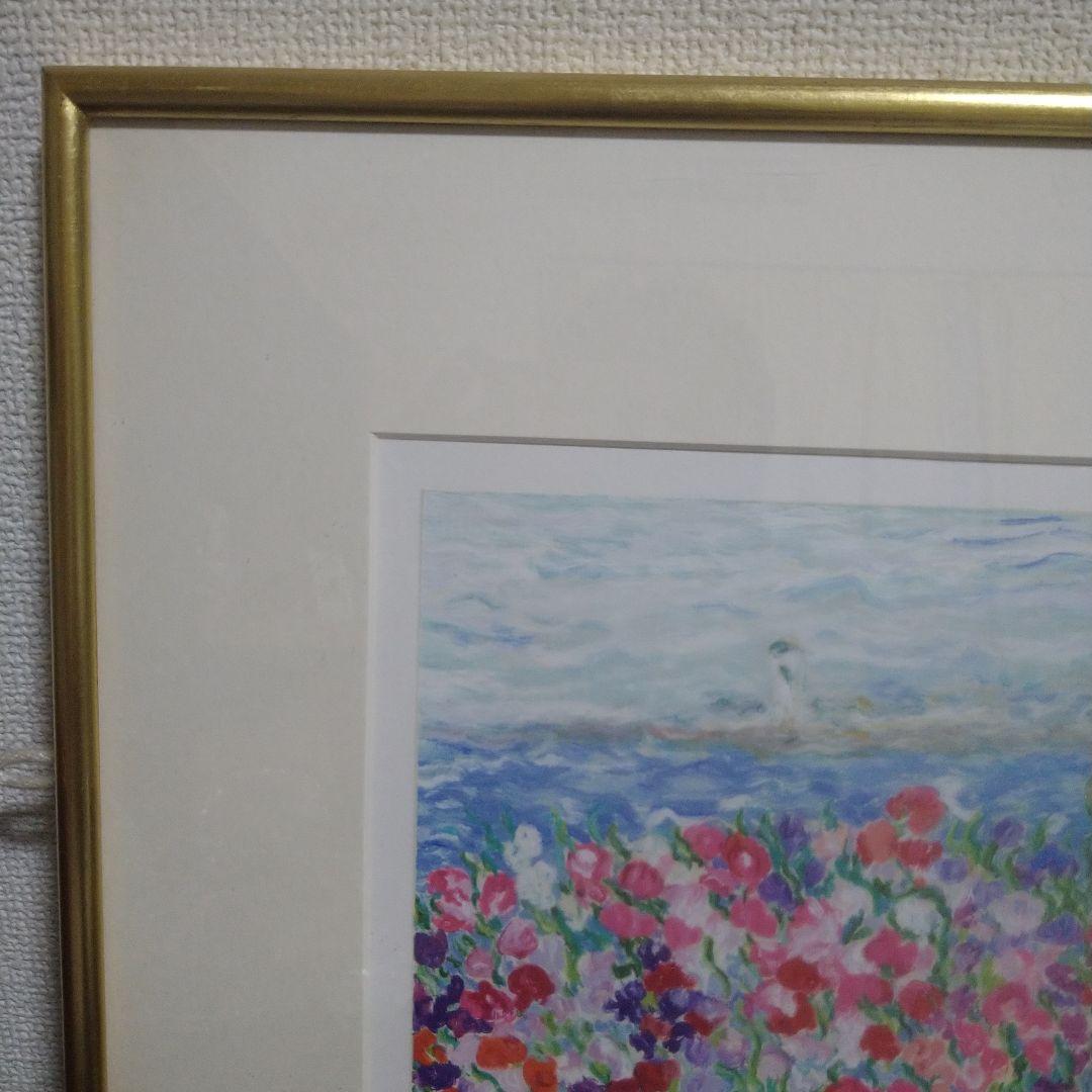 レスリーセイヤー　シルクスクリーン　フラワーファンタジー