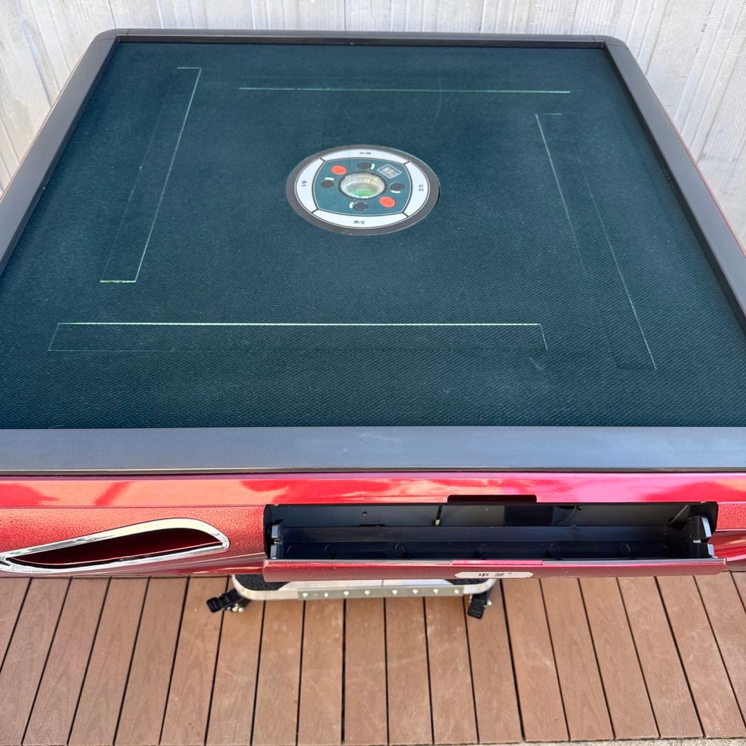 JONJON 全自動電動卓 マージャン卓 折りたたみ式 静音タイプ 牌&点棒