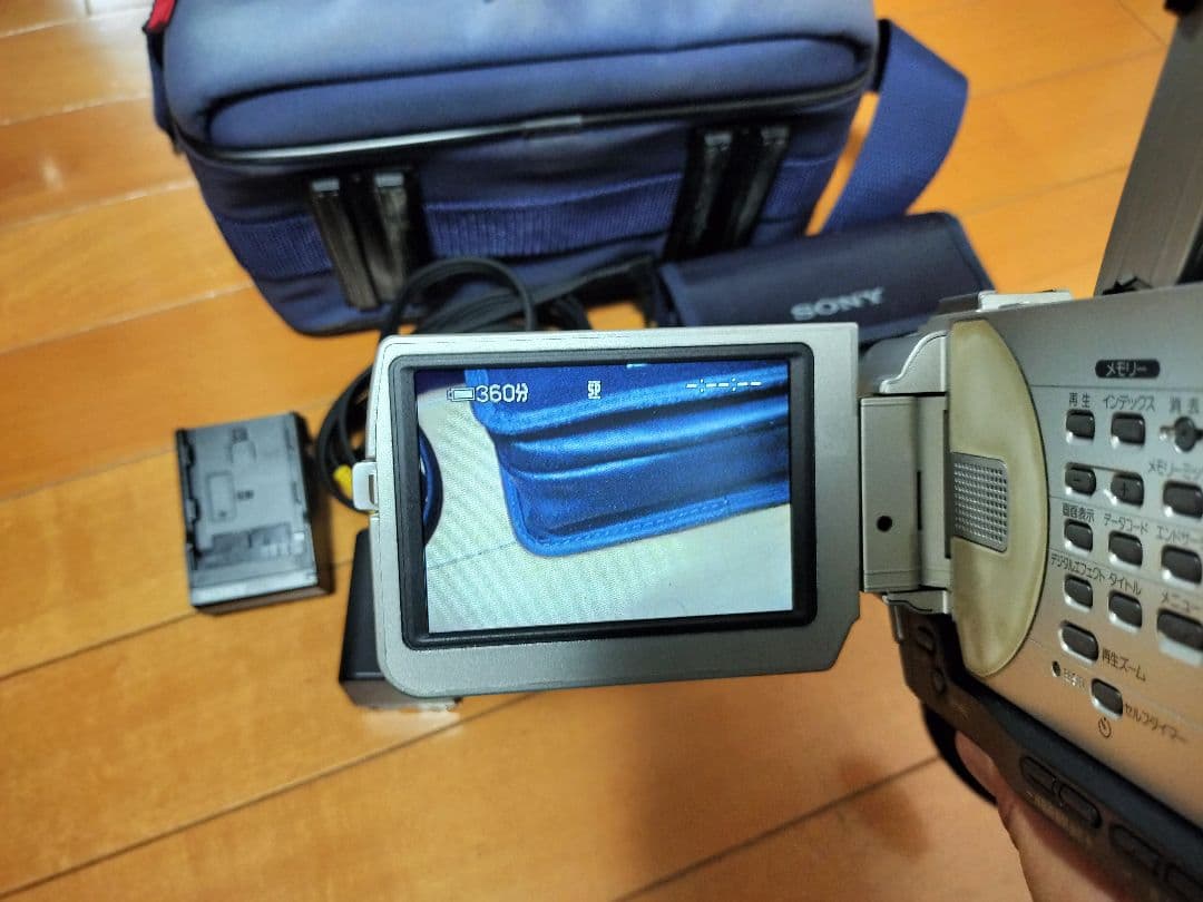 SONY ビデオカメラ 本体 付属品あり DCR-TRV20